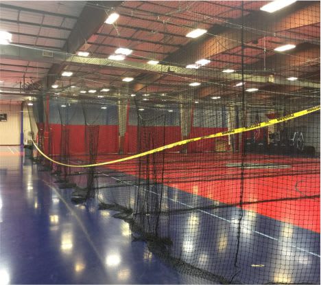 recreational facility batting cages