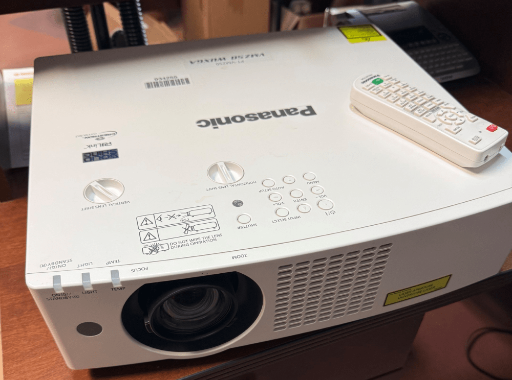 panasonic projector - simulator for sale bargain bin